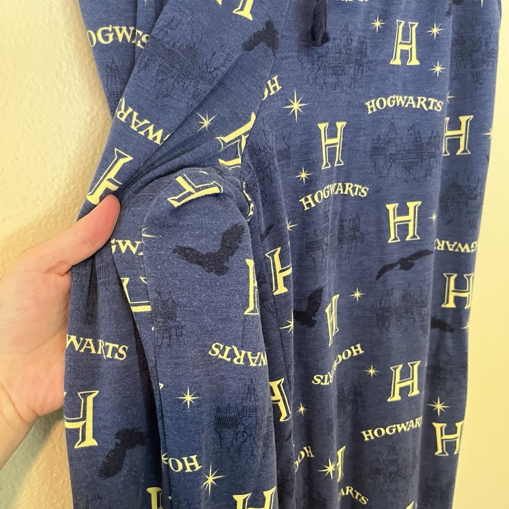 womens pajamas set Harry Potter S Wizard World Magic Long Sleeve Pants 2 Piece - Picture 9 of 10